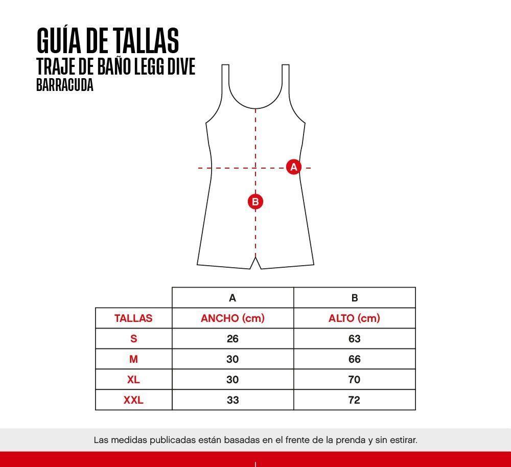 TRAJEBAÑO MUJ BARRACUDA LEGG FEEL NEGRO-MLT-1