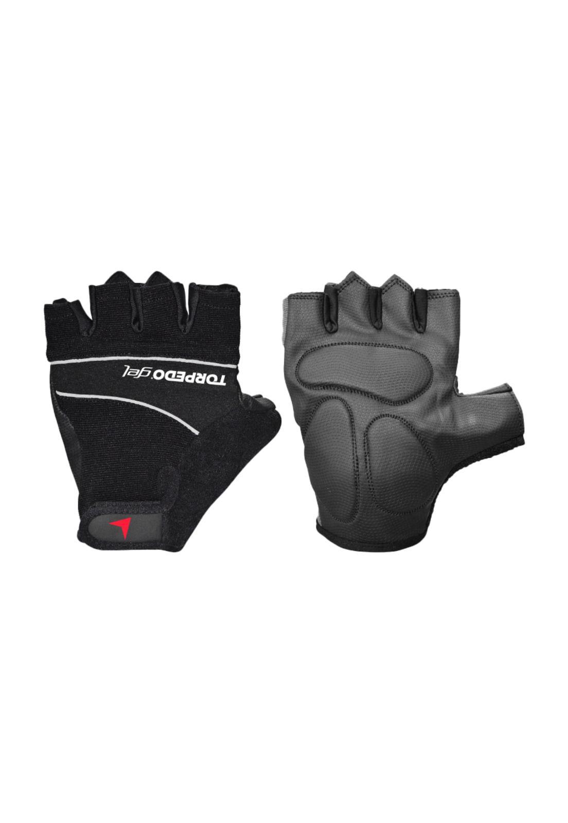 Guante Torpedo Ciclista Gel Negro -2