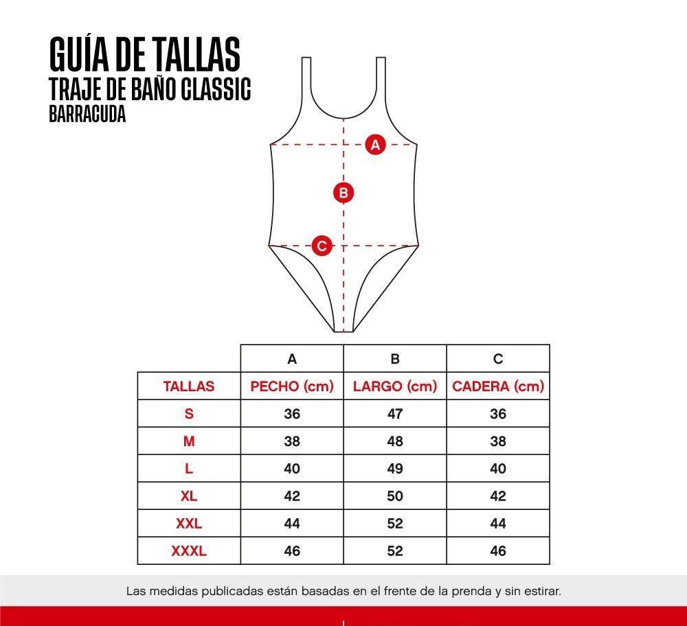 TRAJEBAÑO MUJ BARRACUDA CLASSIC FLAWLESS NG-RJ-2