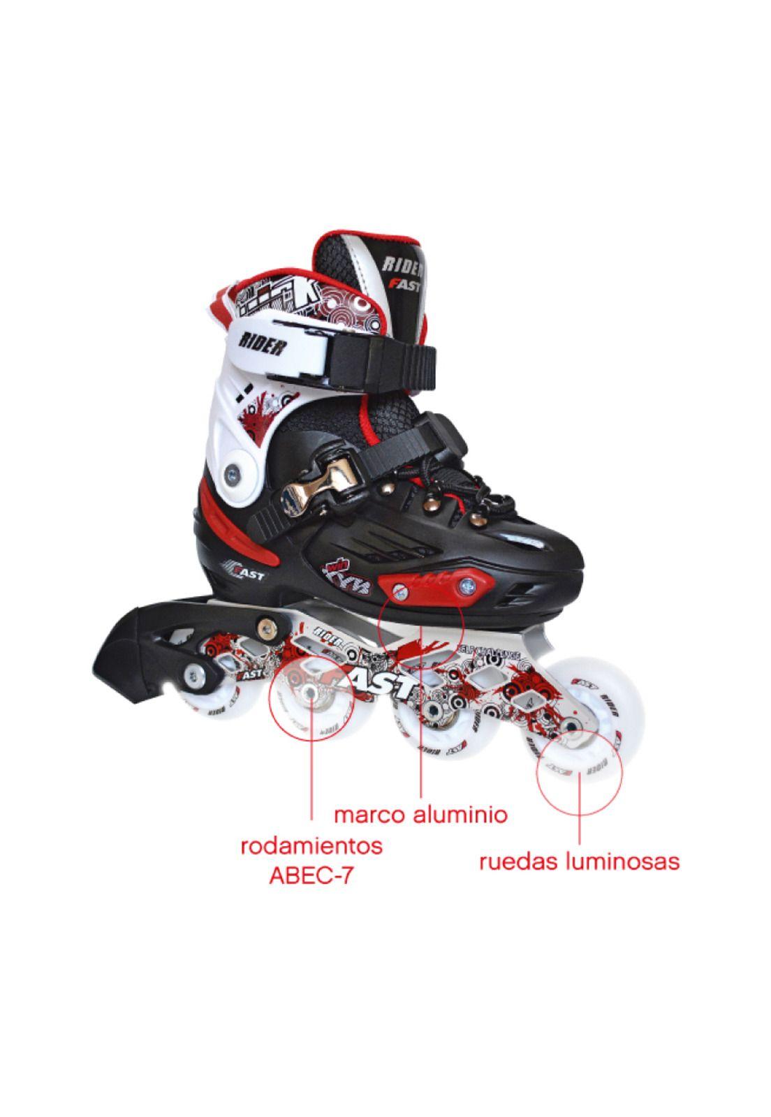 Patin Rider En Linea Fast Flash 29-32-2