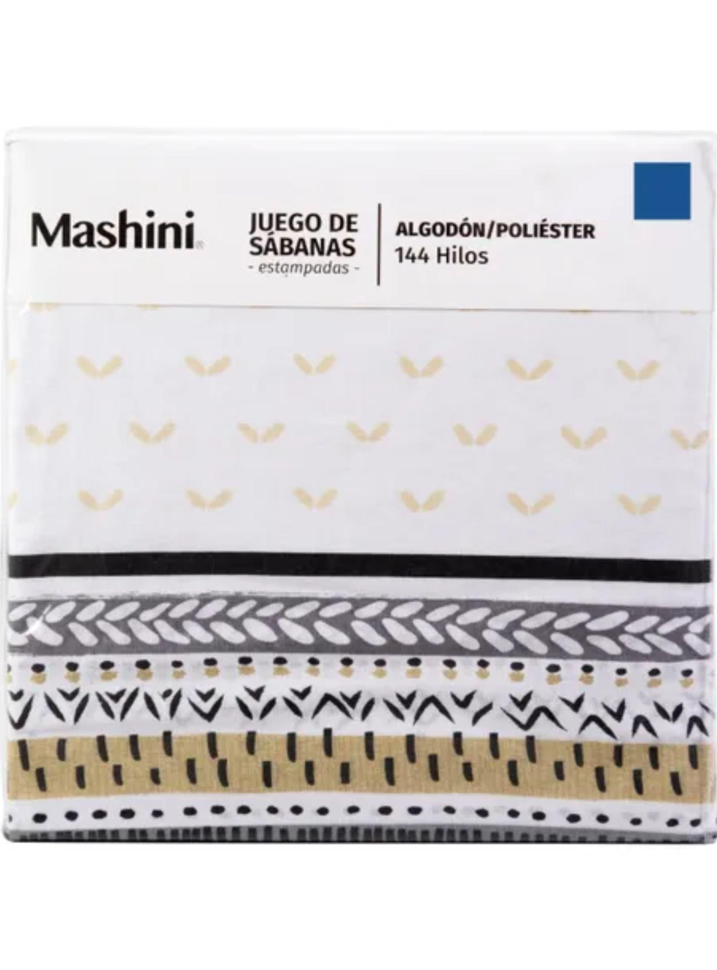 Sabanas 2 Plaza 144 Hilos Marca Mashini  Chincol-2