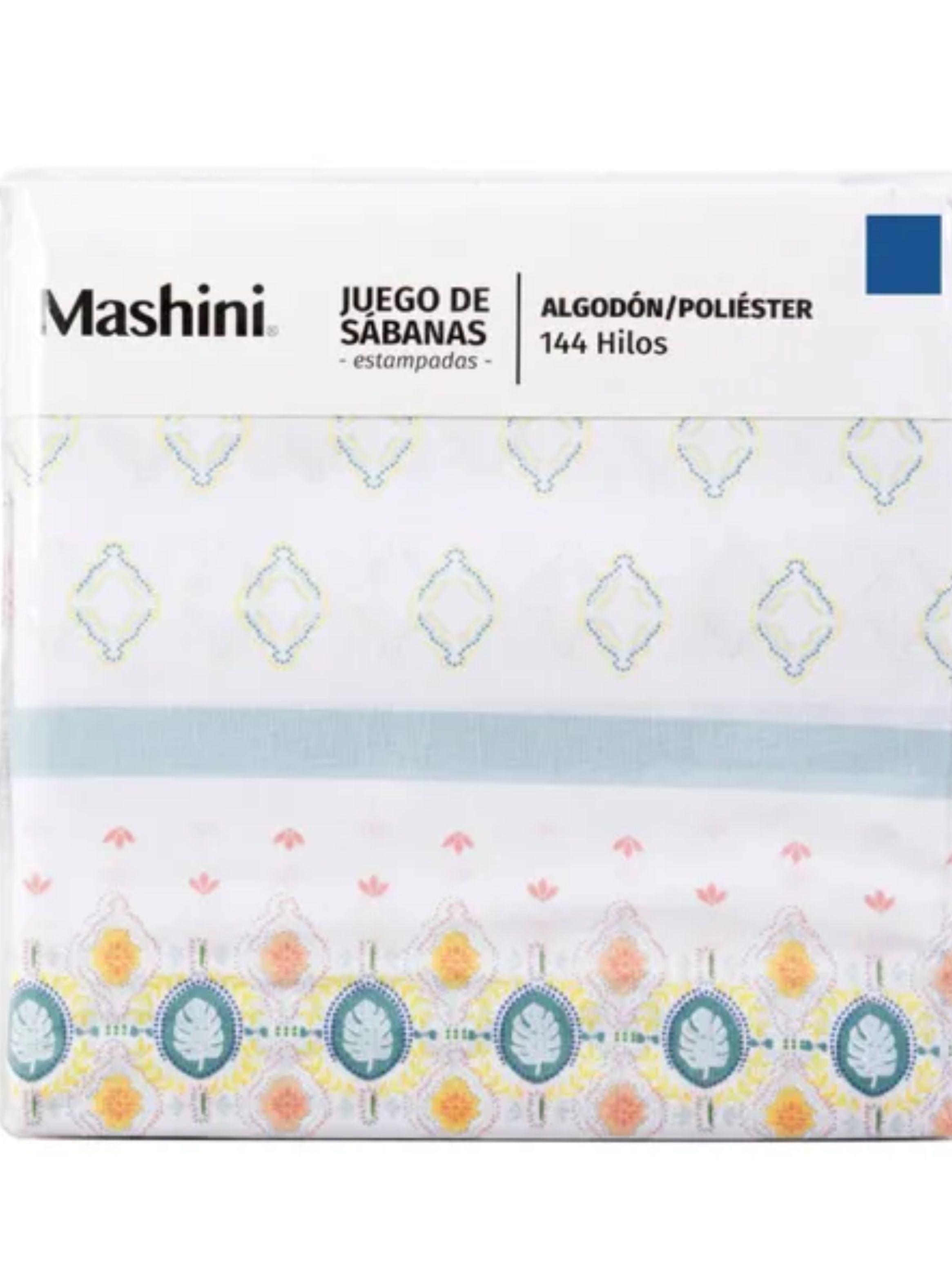 Sabanas King 144 Hilos Marca Mashini  Cisne-2