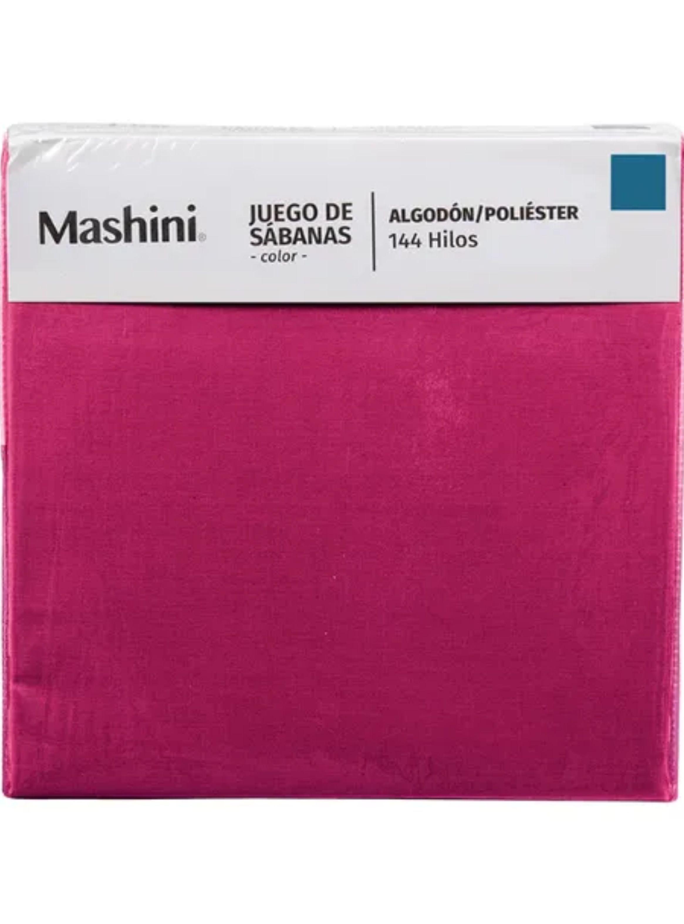 Sabanas King 144 Hilos Marca Mashini  fuscia-2