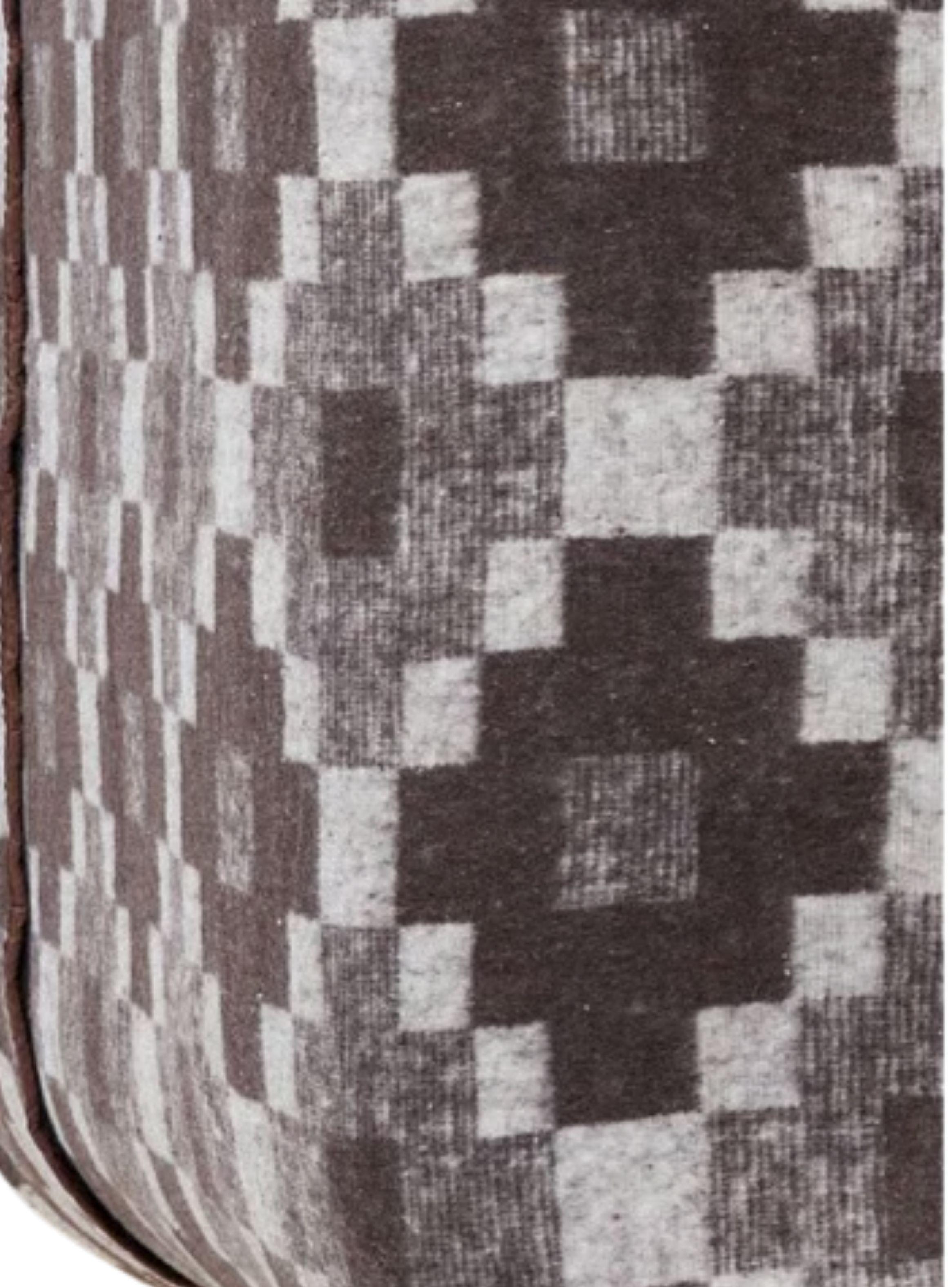 Frazada Jacquard Illusions 2 Plazas 80% Algodón 200x210cm Café-1