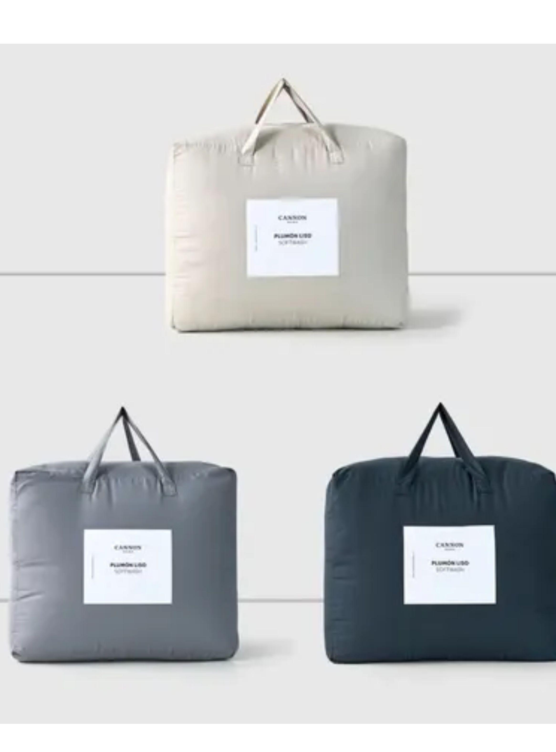 Plumón 1.5 Plazas Liso Softwash Piedra 185x250-2