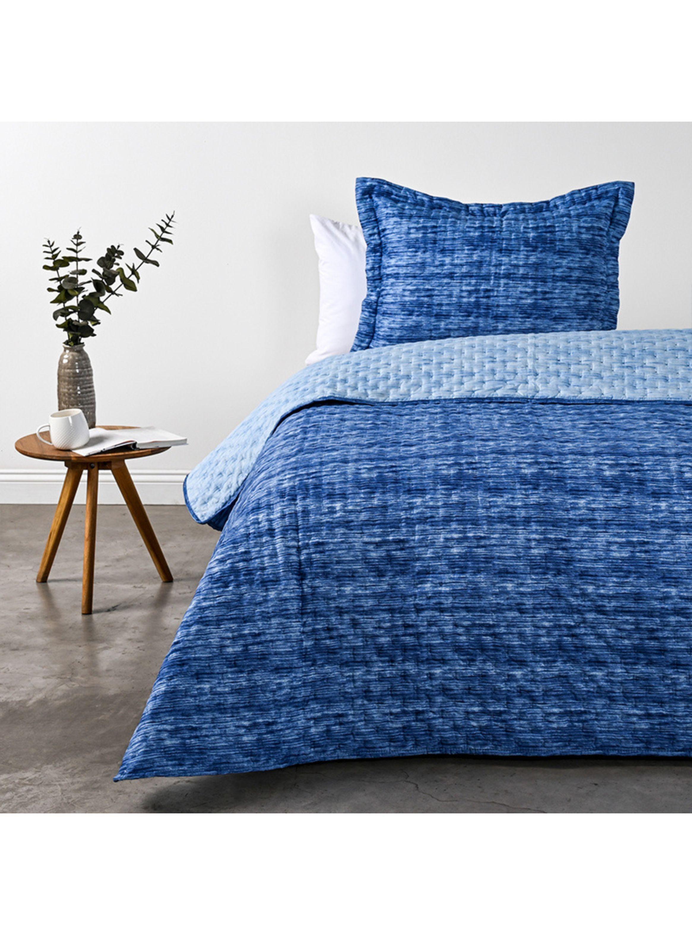 Quilt Cubrecamas 2 Plazas Temporada Primavera Af - Cannon Blue-1