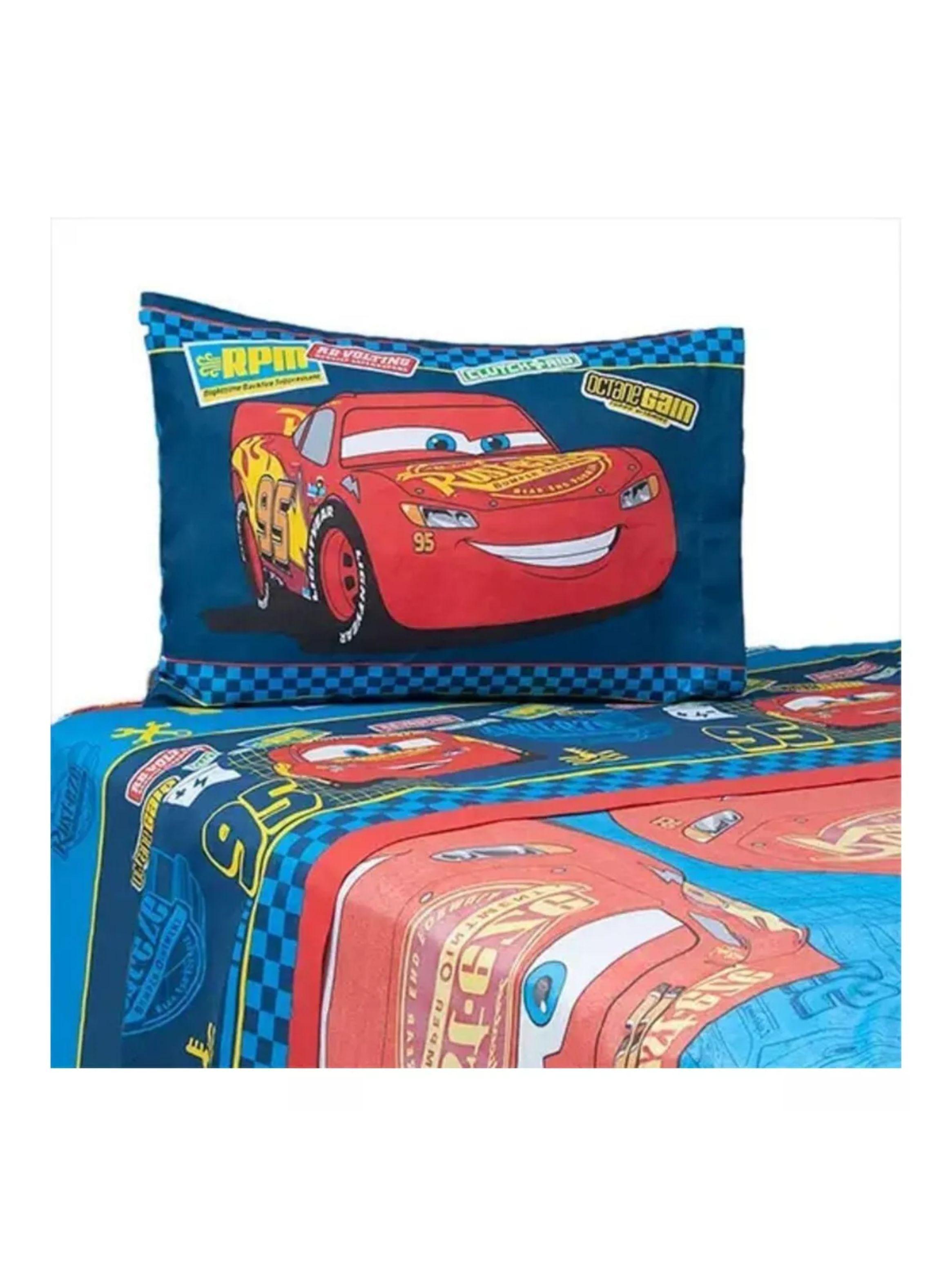 Plumón Infantil Reversible Disney Marvel Apto 1 Pl Y 1.5 Pl Cars Piston-1