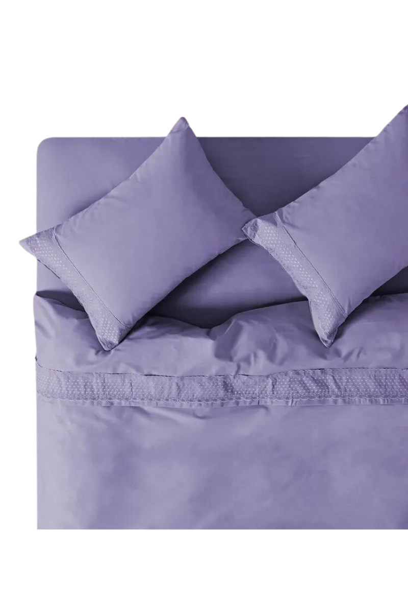 Sabanas Af Cannon 144 Hilos 2 Plazas Clay Lila-0