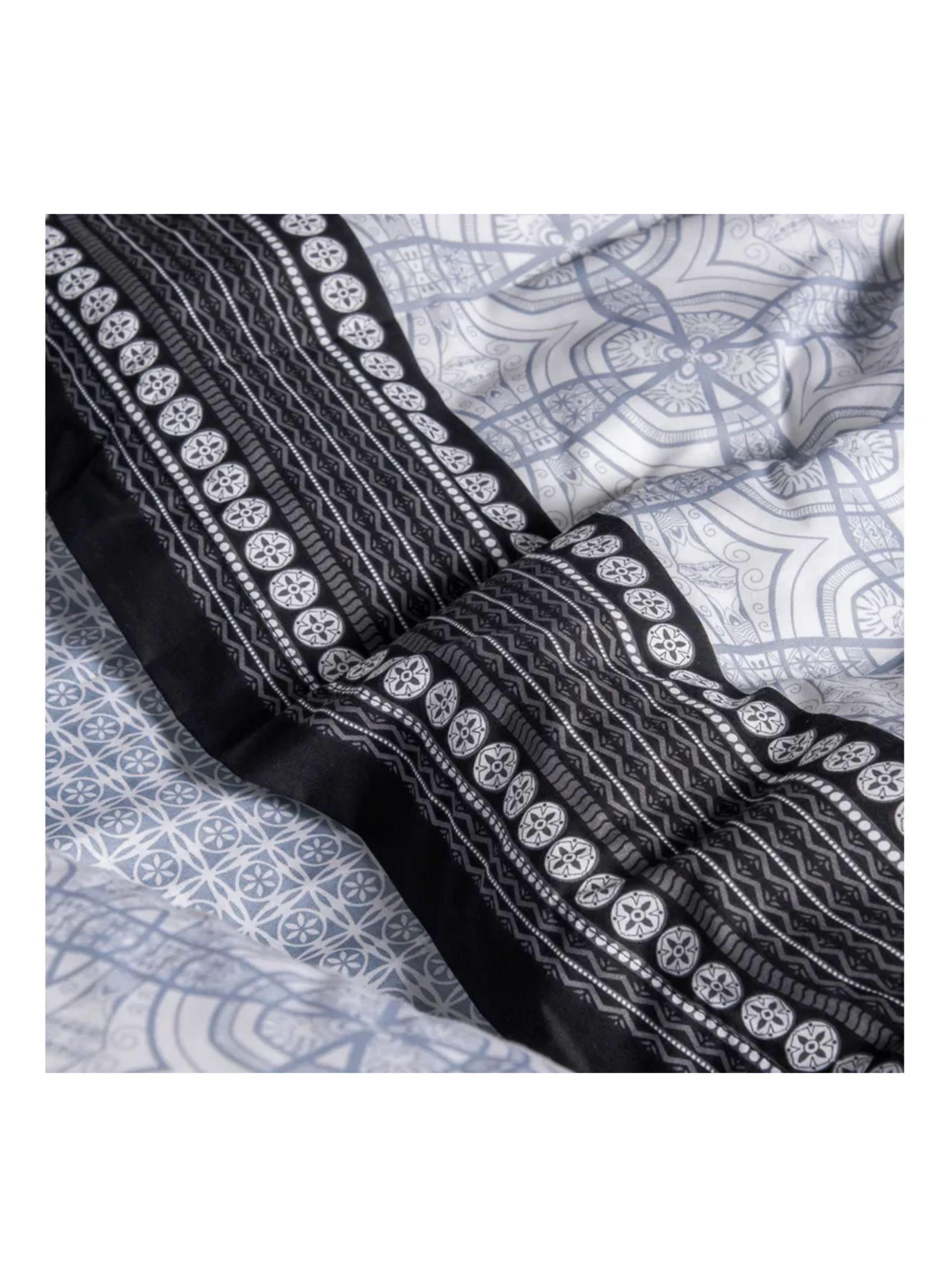Sabanas Cannon 2 Plazas 144 Hilos(black$white)-1