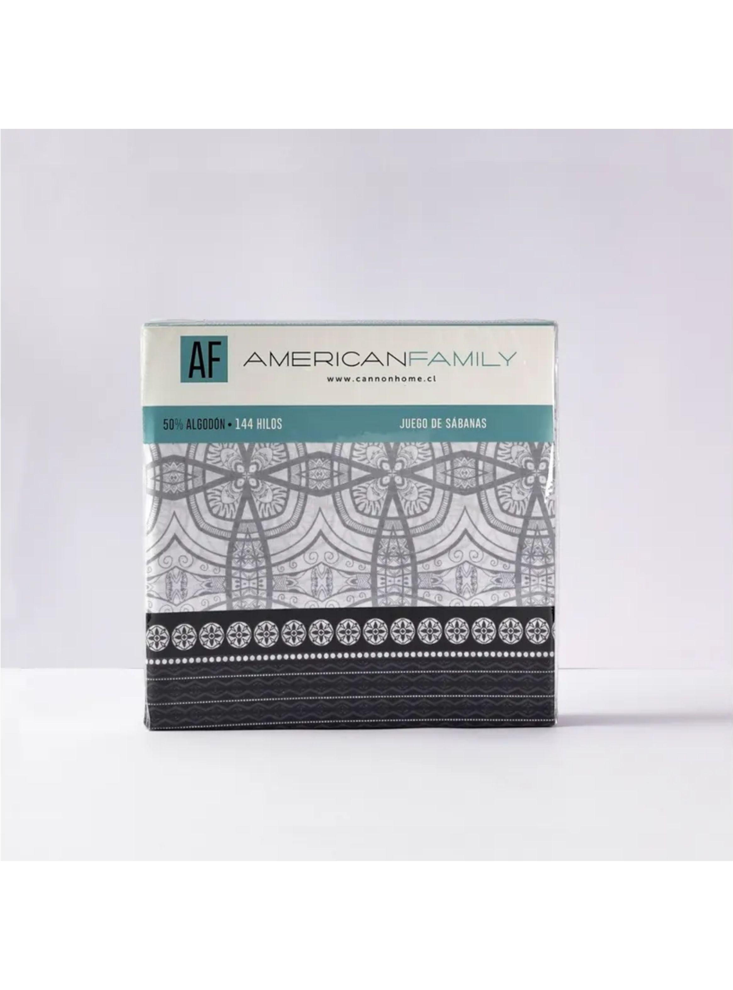 Sabanas Cannon 2 Plazas 144 Hilos(black$white)-2