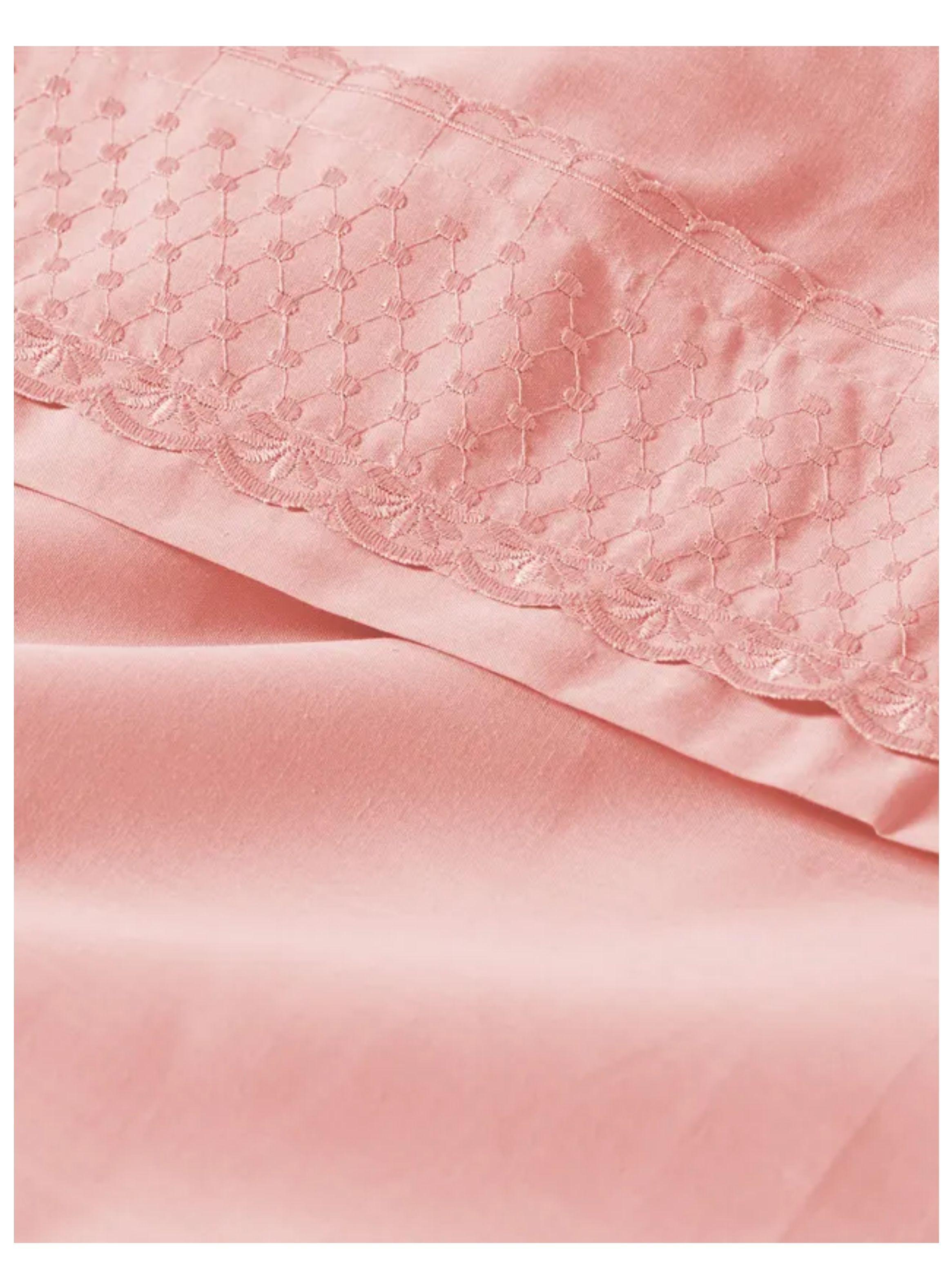 Sabanas 1.5 Plazas Cannon 144 Hilos(Clay rosa)-1