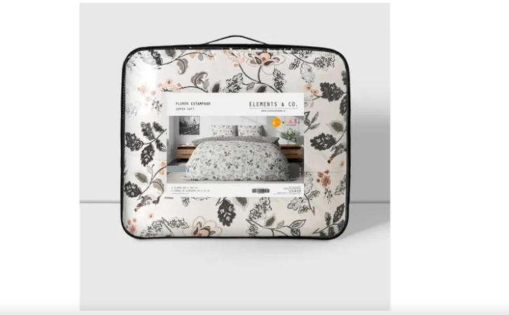 Plumón Cannon Reversible Super Soft 2 Plazas 240x230 Cm Birdy-2
