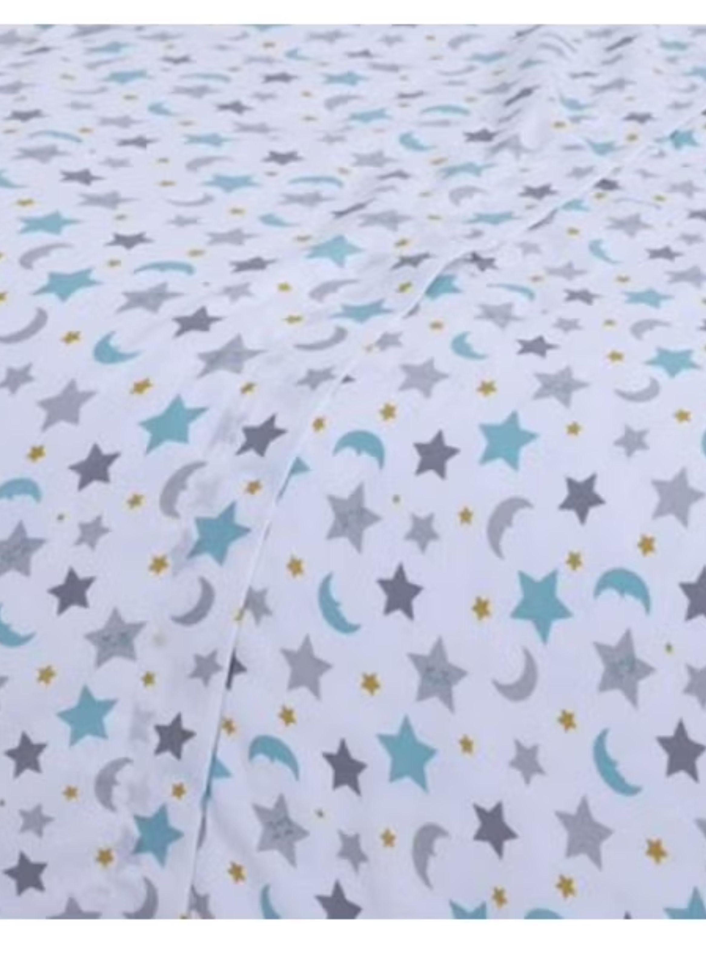 Sabanas De 1.5 Plaza Infantil De 144 Hilos Marca Illusions (Starry)-2