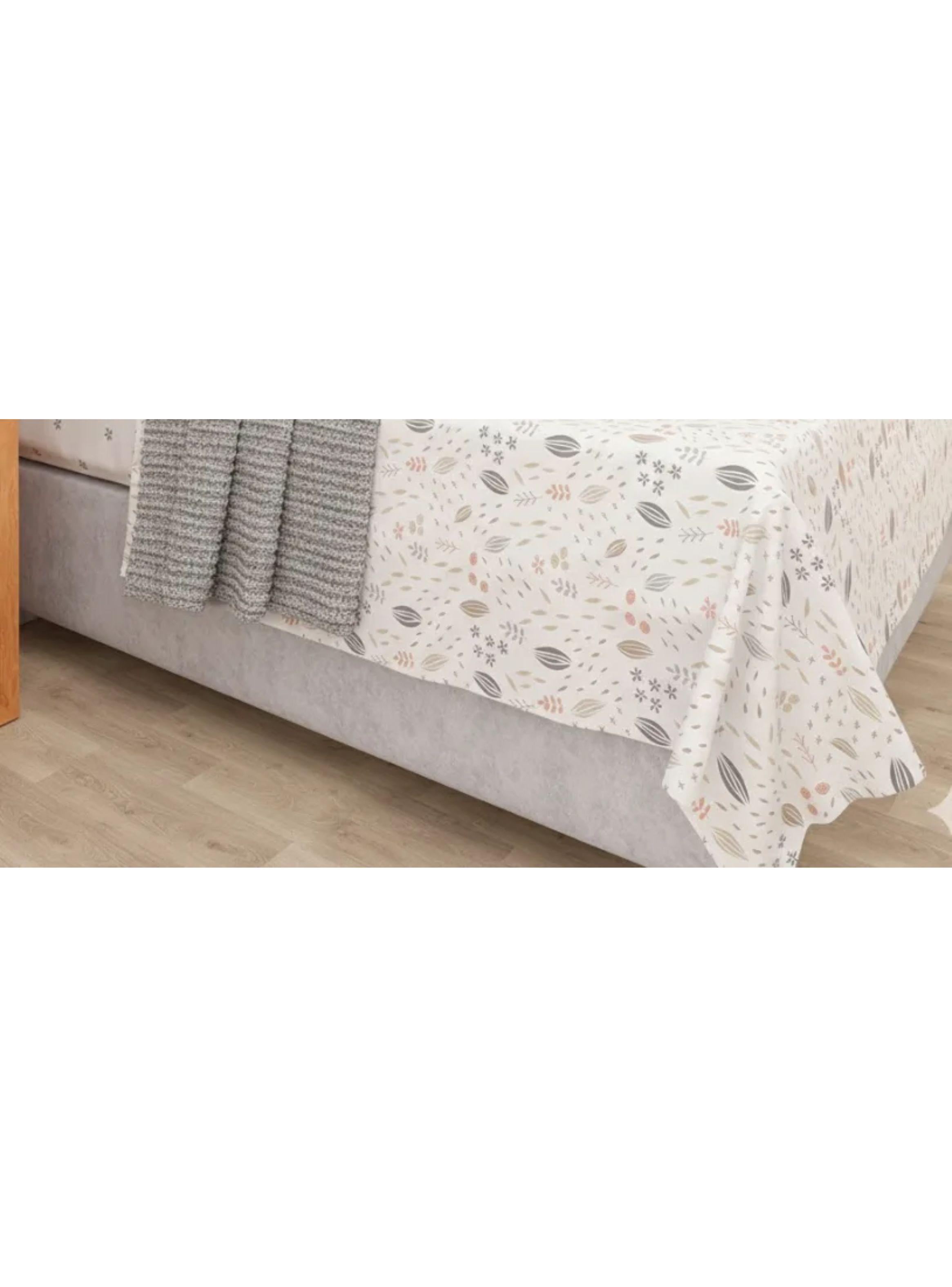 Sabana 1.5 Plaza Premium Marca Doral 144 Hilos Composé -2