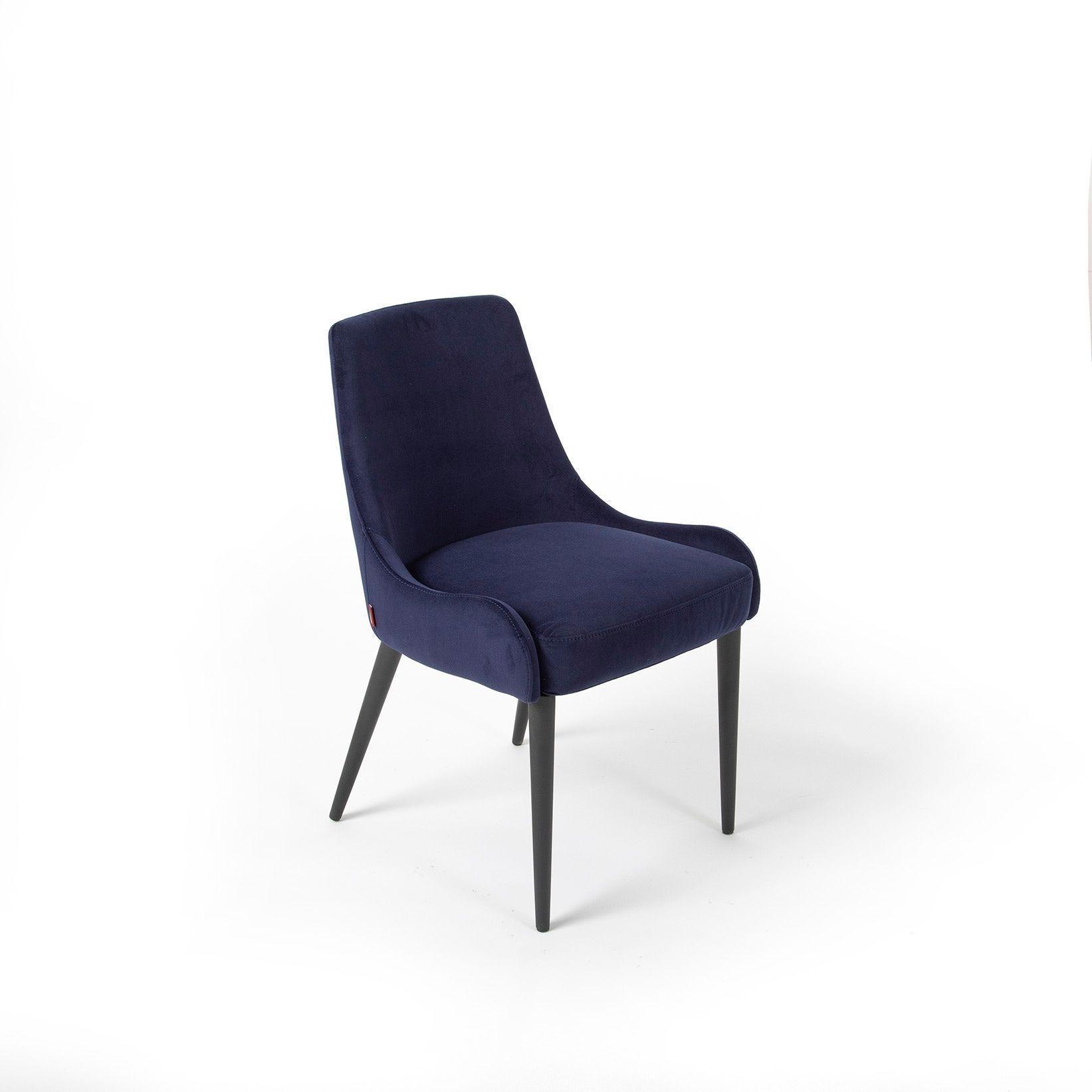 SILLA COMEDOR ELLIS VELVET AZUL-3