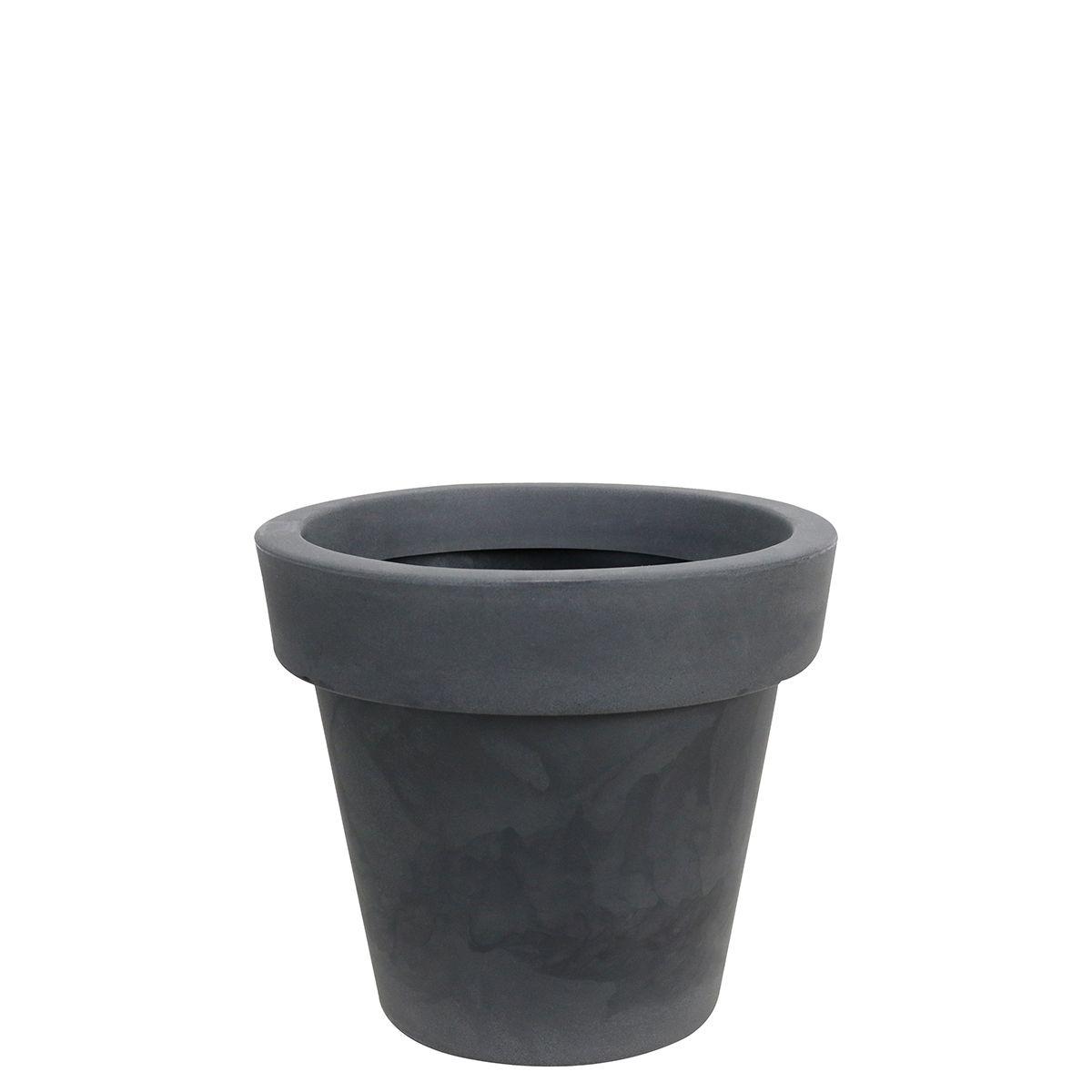 MACETERO SAMPA ANTIQUE NEGRO S-0