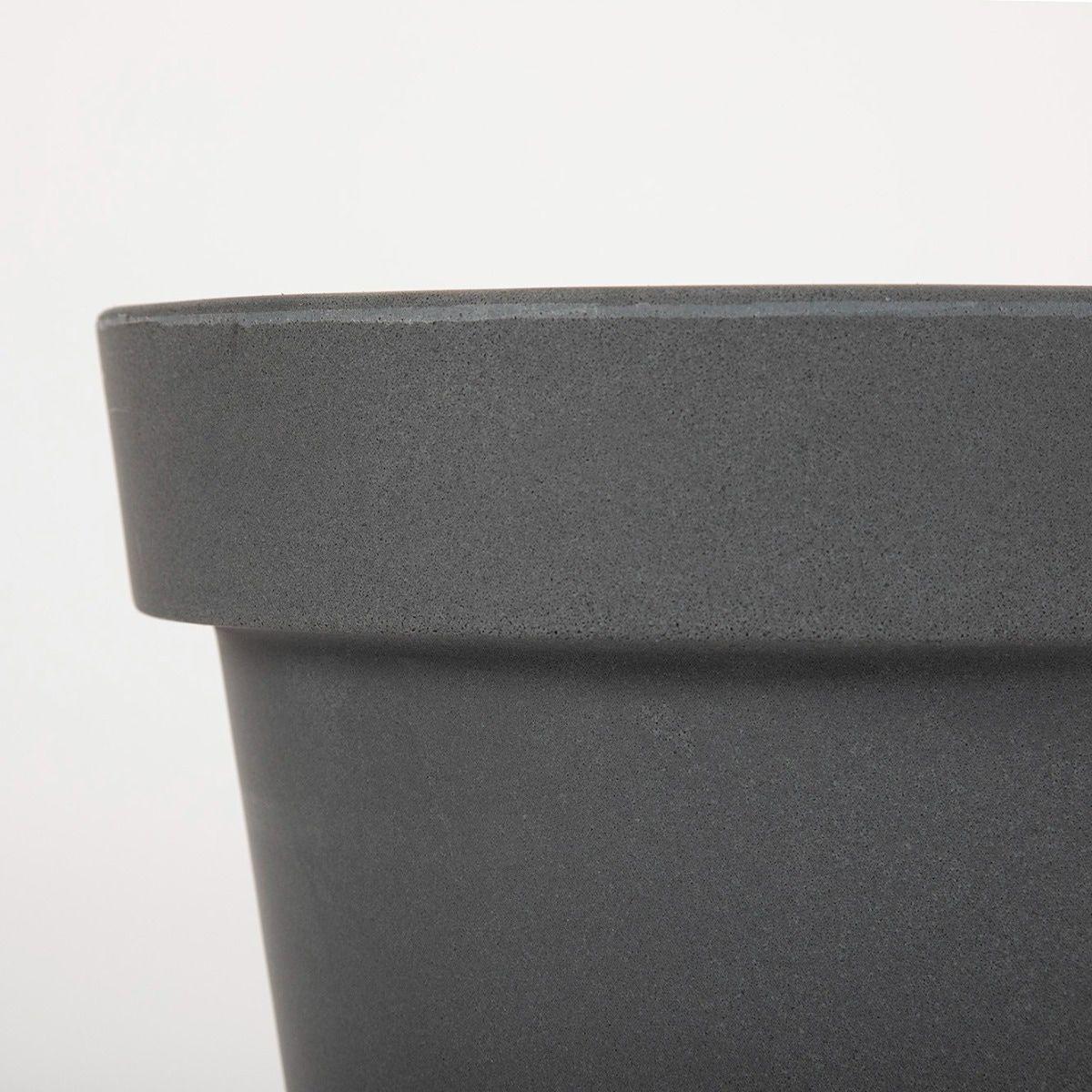 MACETERO SAMPA ANTIQUE NEGRO S-2