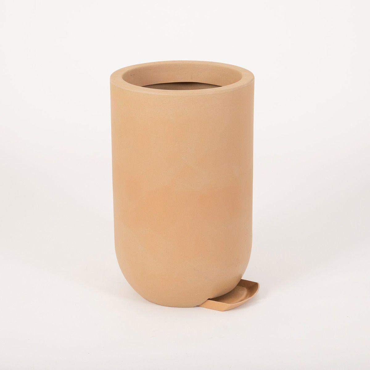 MACETERO DECO V ANTIQUE TERRACOTA INC BASE M-0