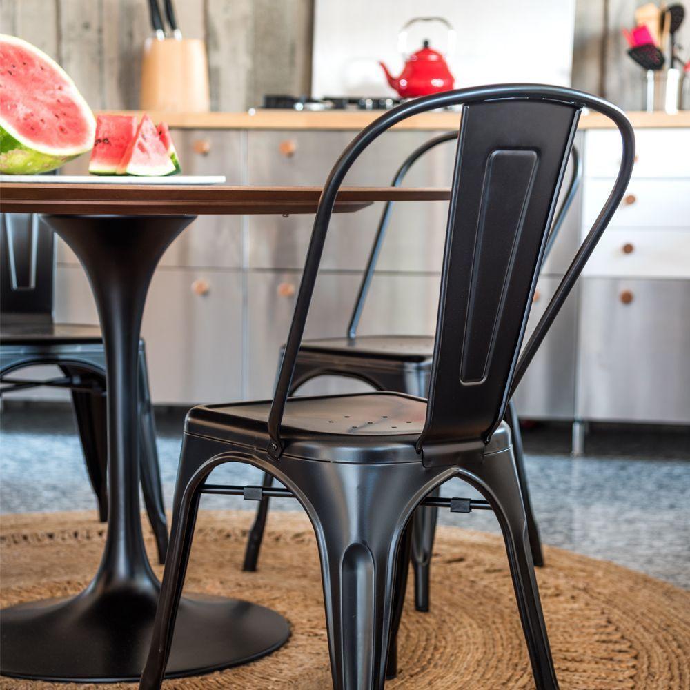 MESA DE COMEDOR TULIP NOGAL 120-3