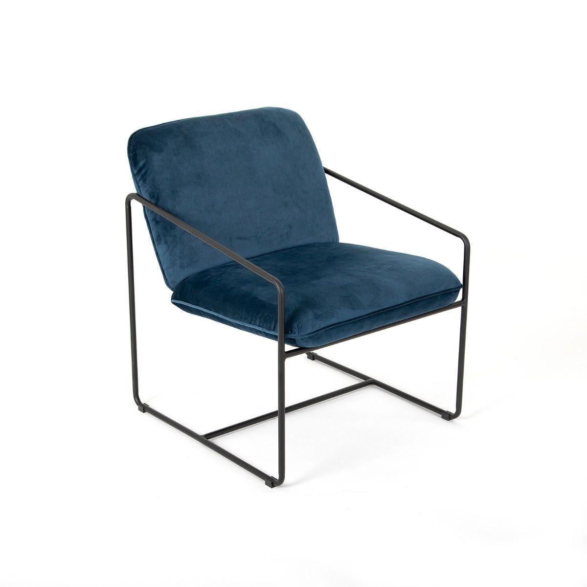 SILLON SHEBA VELVET AZUL-4