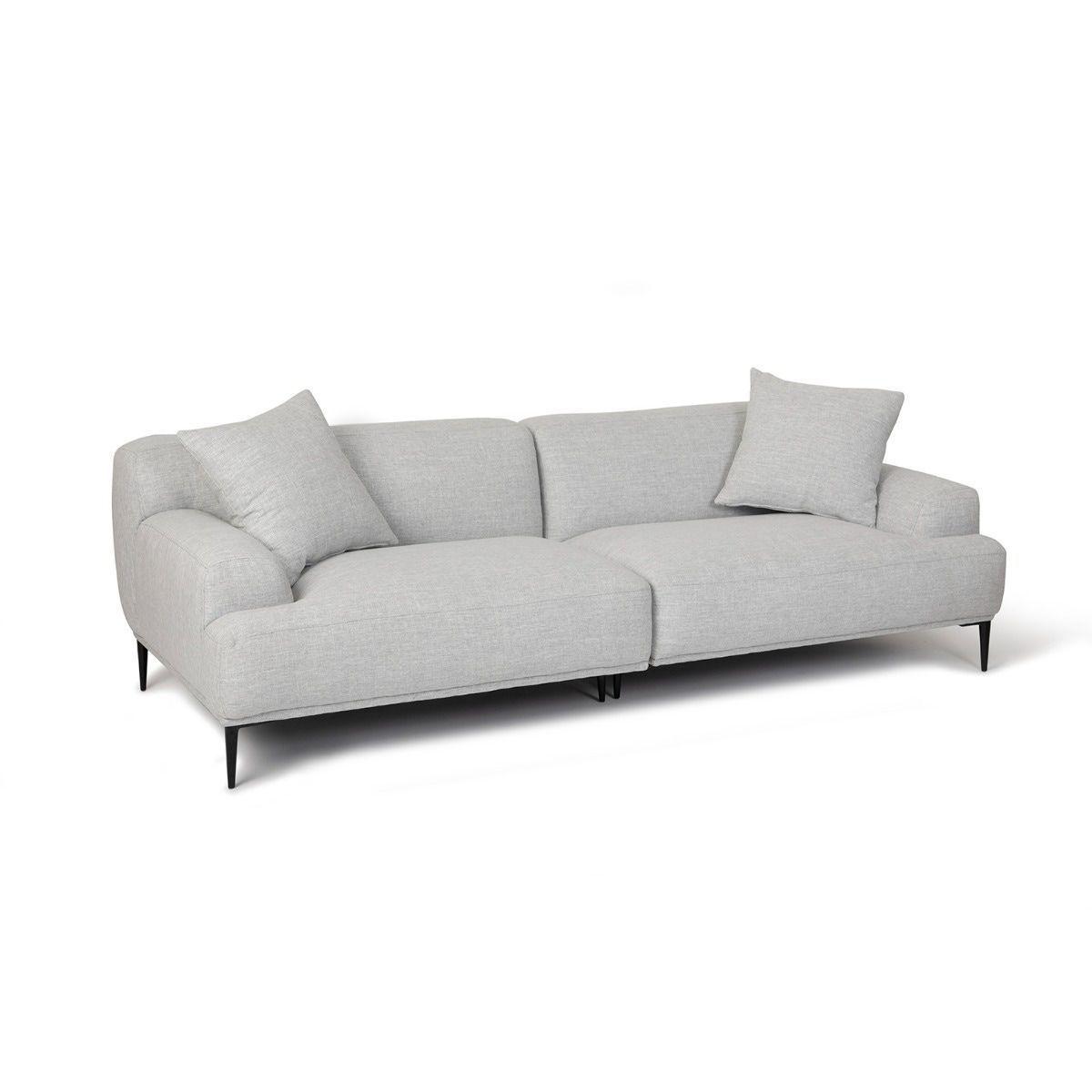 SOFA 3C WOLLEN GRIS CLARO-1