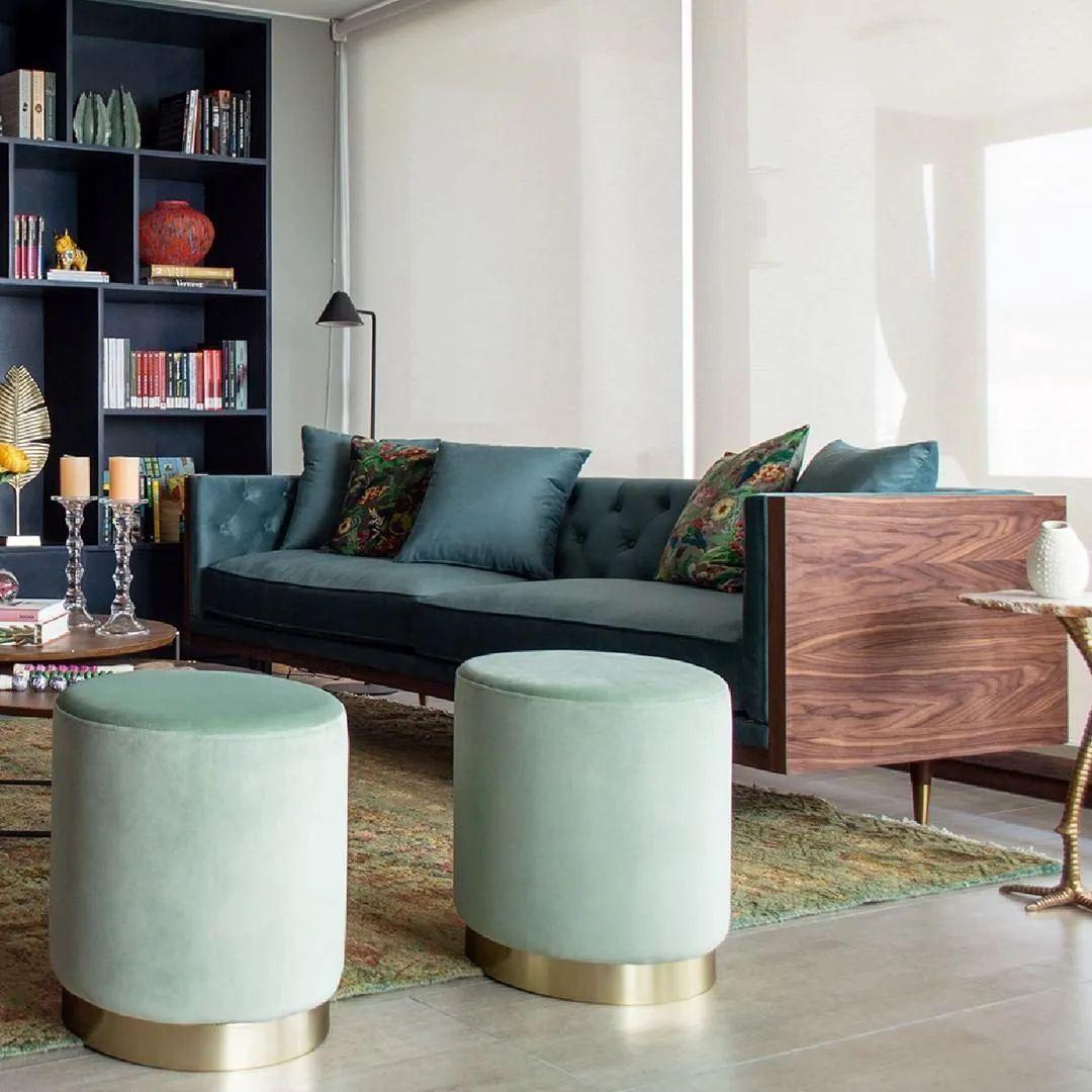 SOFA 3C WOODBOX VELVET NEPTUNE-5