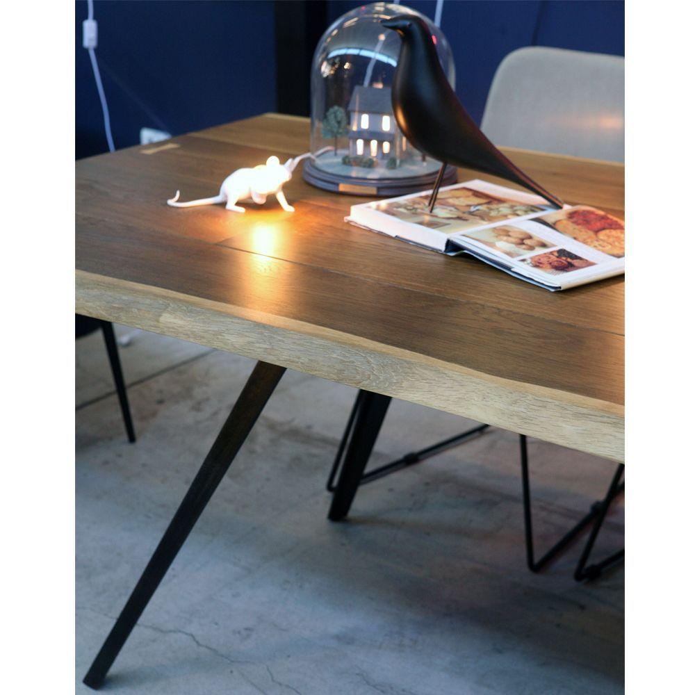 MESA DE COMEDOR BEGA L FUMED OAK 240-1