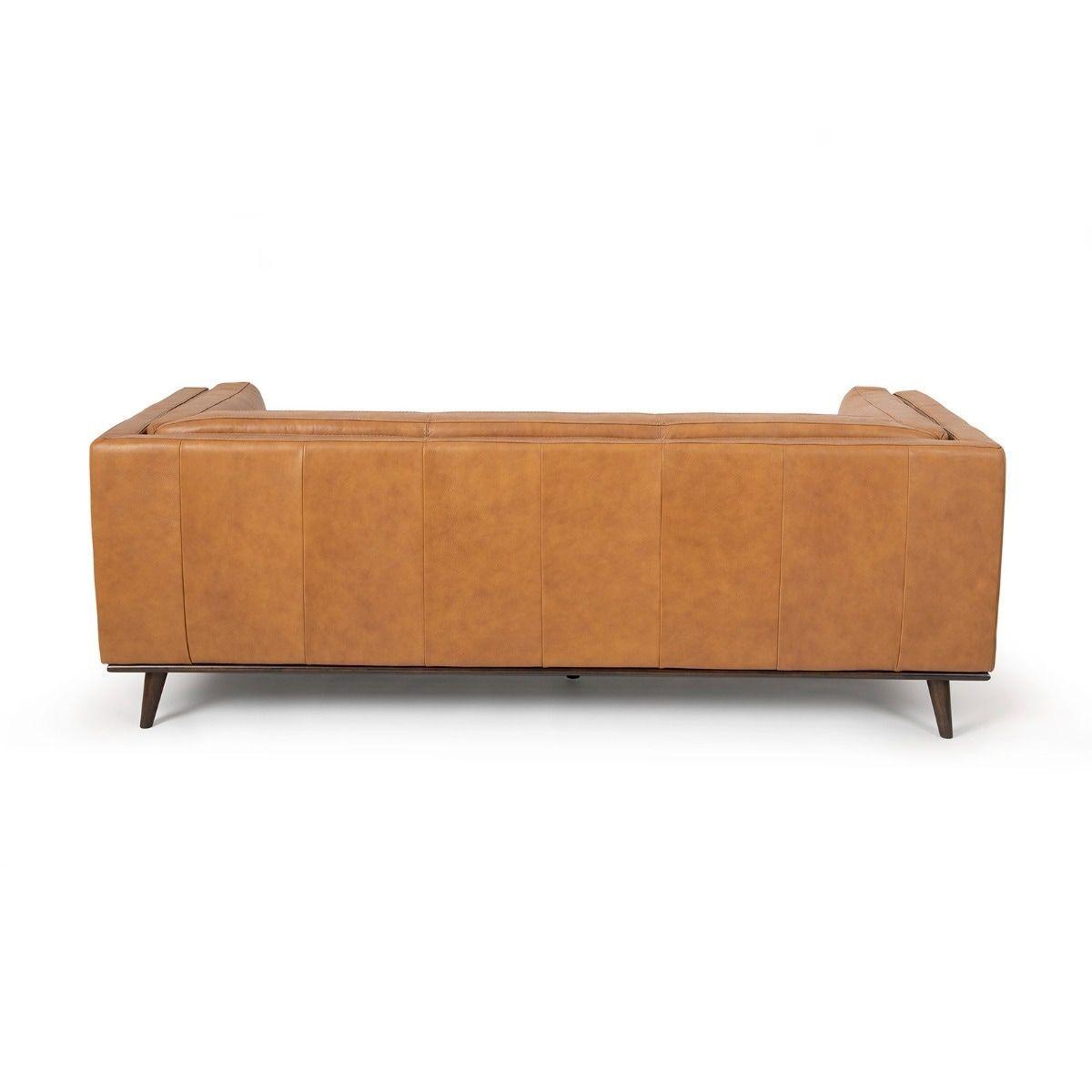 SOFA 3C NEEL CUERO TAN-3