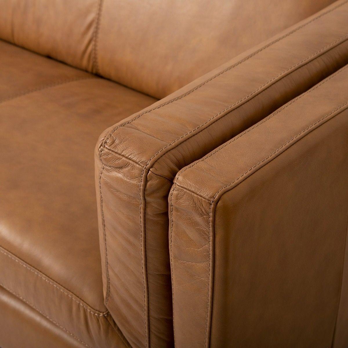 SOFA 3C NEEL CUERO TAN-5