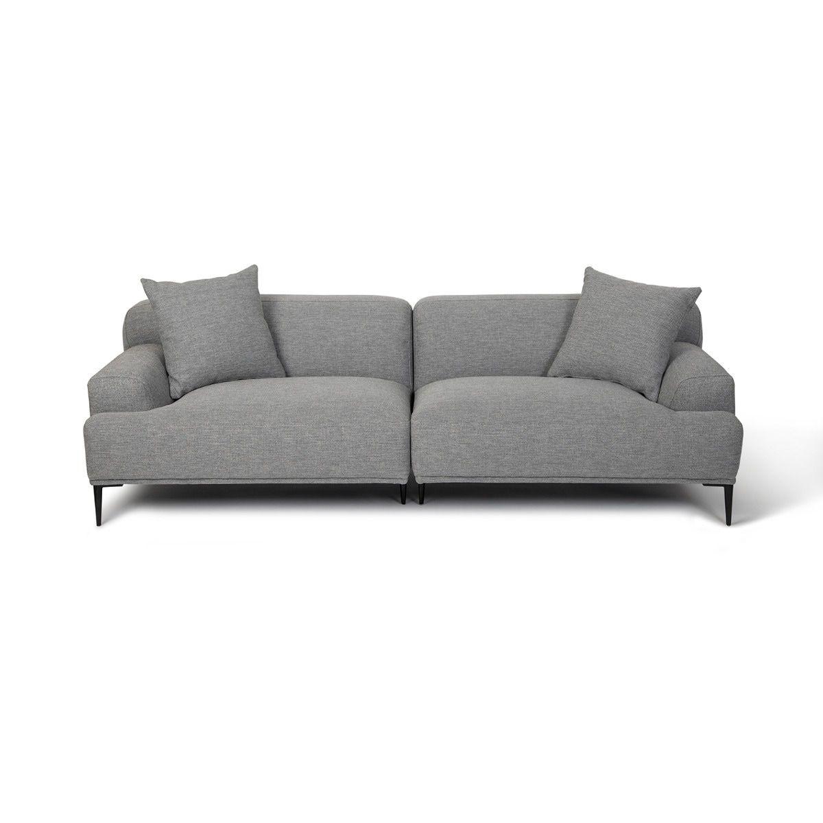 SOFA 3C WOLLEN GRIS OSCURO-0