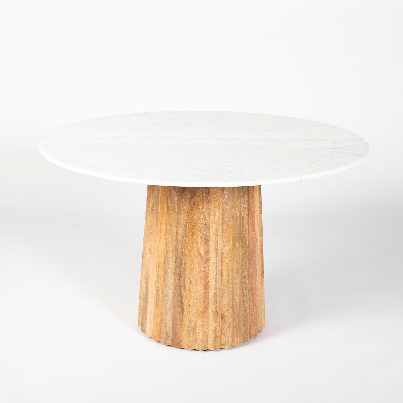 MESA COMEDOR LYRA MARMOL BLANCO-1