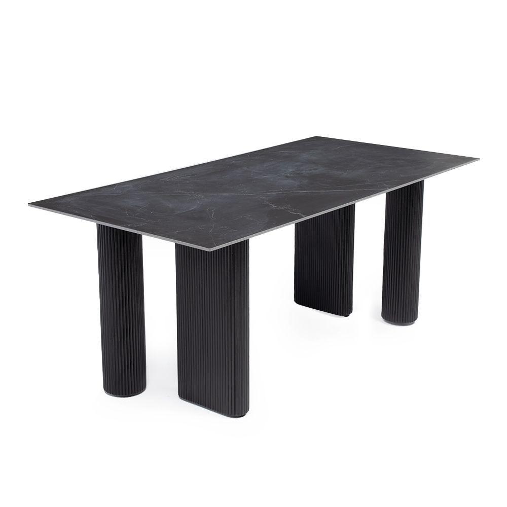 JUEGO DE COMEDOR OBLO + 4 SILLAS DANE BEIGE-2