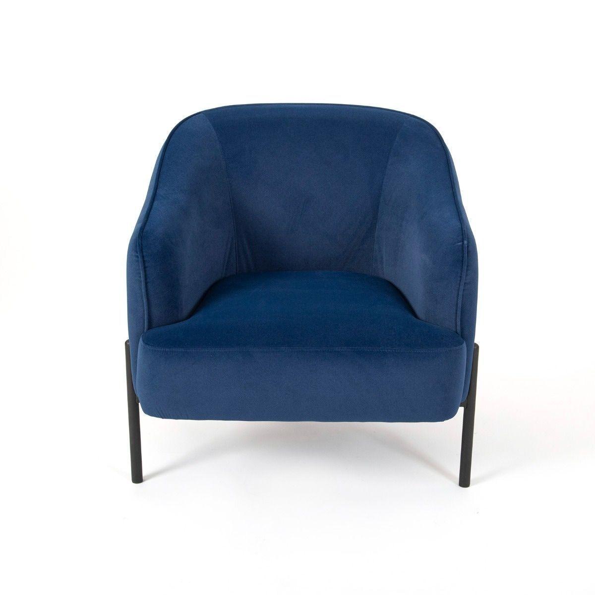 SILLON MOKA VELVET AZUL-0