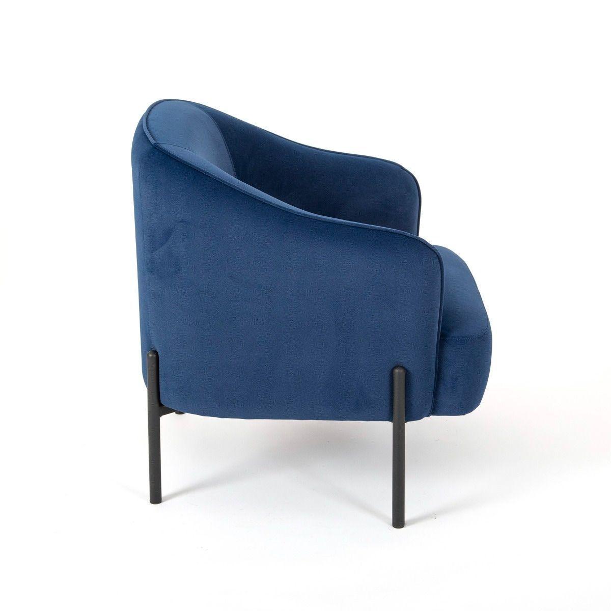 SILLON MOKA VELVET AZUL-4