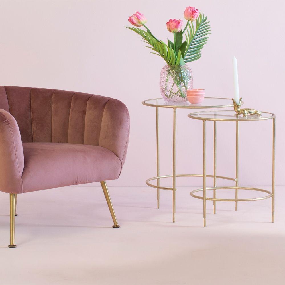 MESA LATERAL BRASS DUO-2
