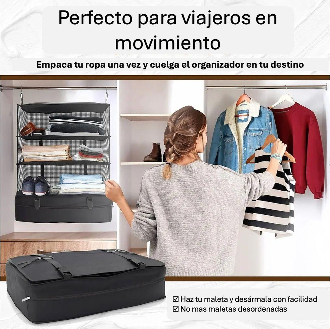 Organizador De Equipaje Colgante | Estante Plegable Maleta -7