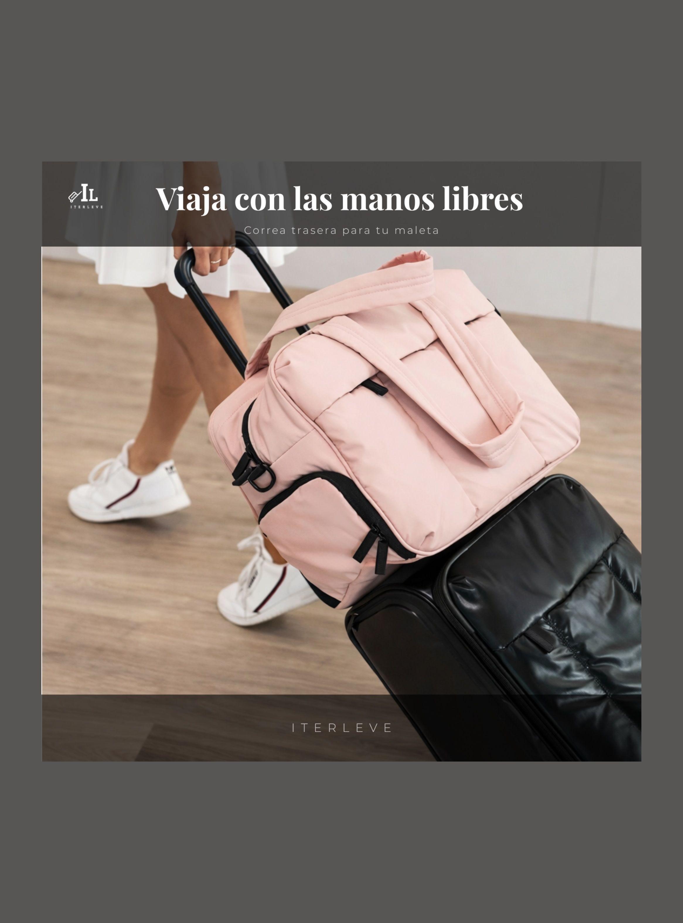 Bolso de Lona Acolchado Con Compartimento Para Zapatos-3