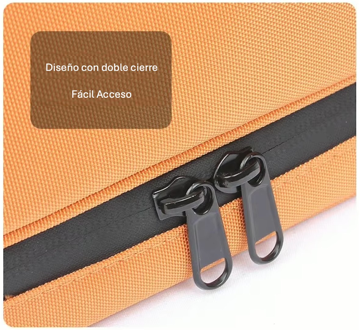 Neceser Viaje Impermeable Gran Capacidad Separación Seco Húmedo con Cierre-6