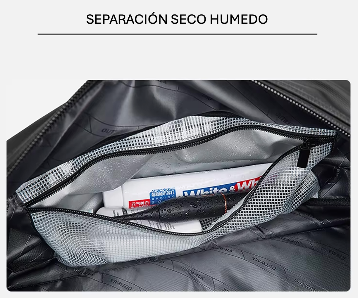 Bolso Convertible A Mochila Multifunción 3x1 Correas Ocultas-4