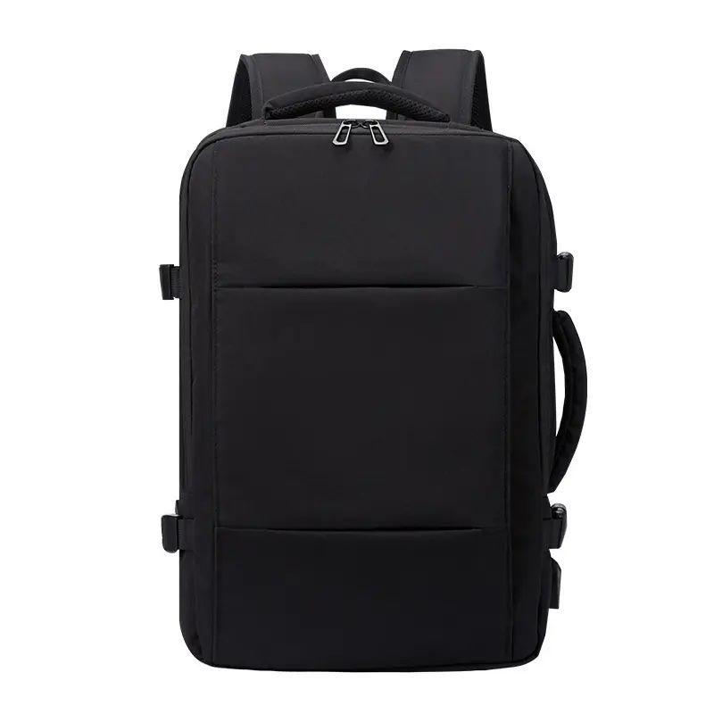 Mochila Viral Avión USB Expandible de 22 a 37L Viajeros -3