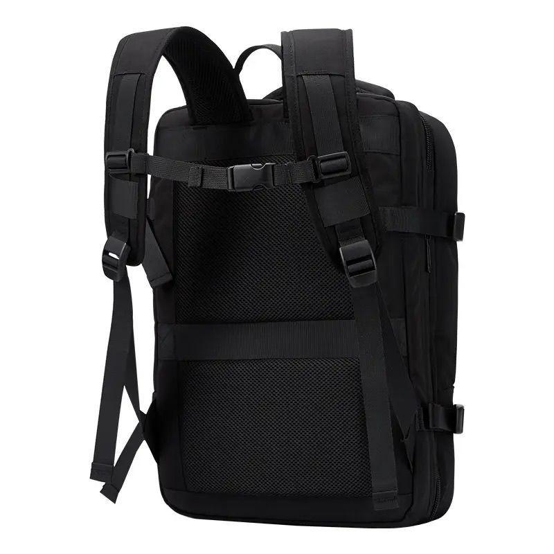 Mochila Viral Avión USB Expandible de 22 a 37L Viajeros -4