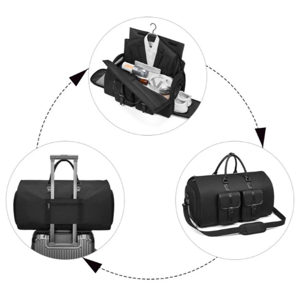Bolso Traje y Equipaje Ultra 3 En 1 y Compartimento Zapatos-3
