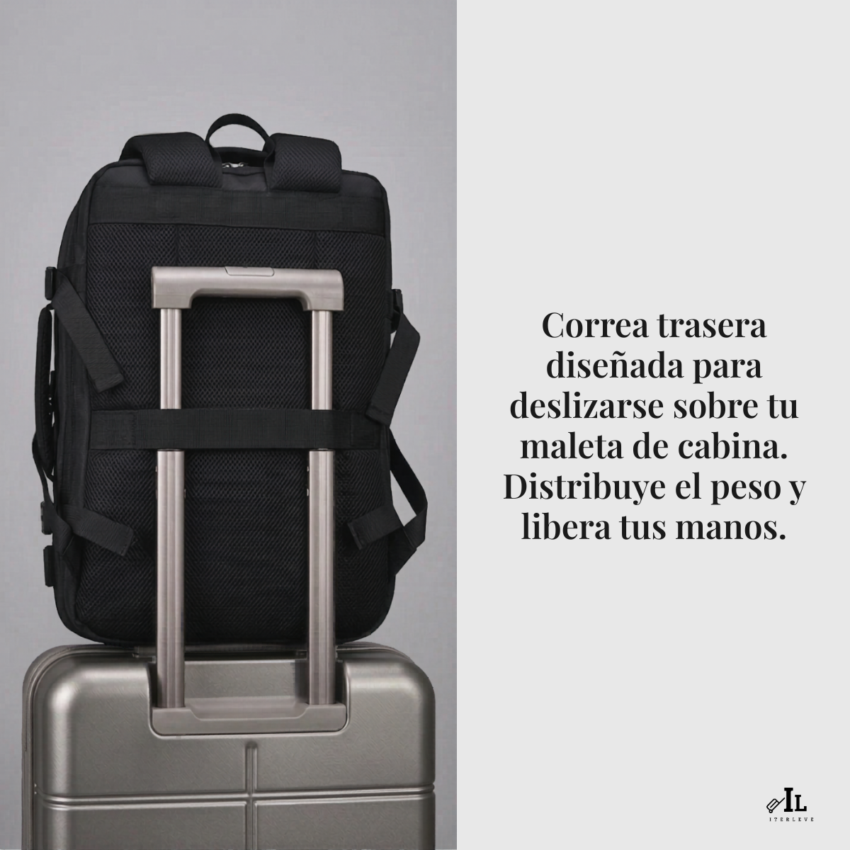 Mochila Viaje En Cabina Para Laptop Carry On Expandible-3