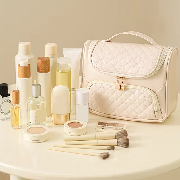 Neceser Grande De Viaje Maquillaje Y Cosméticos Impermeable-2