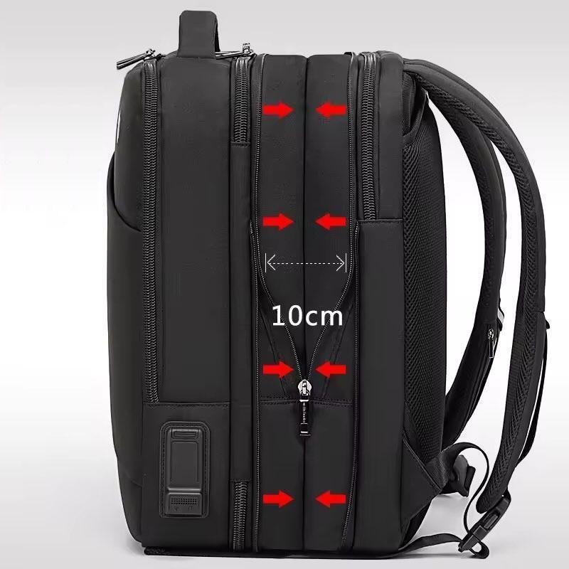 Mochila Viral Expandible USB Arctic Hunter 32L Viajeros Cabina Avión-3