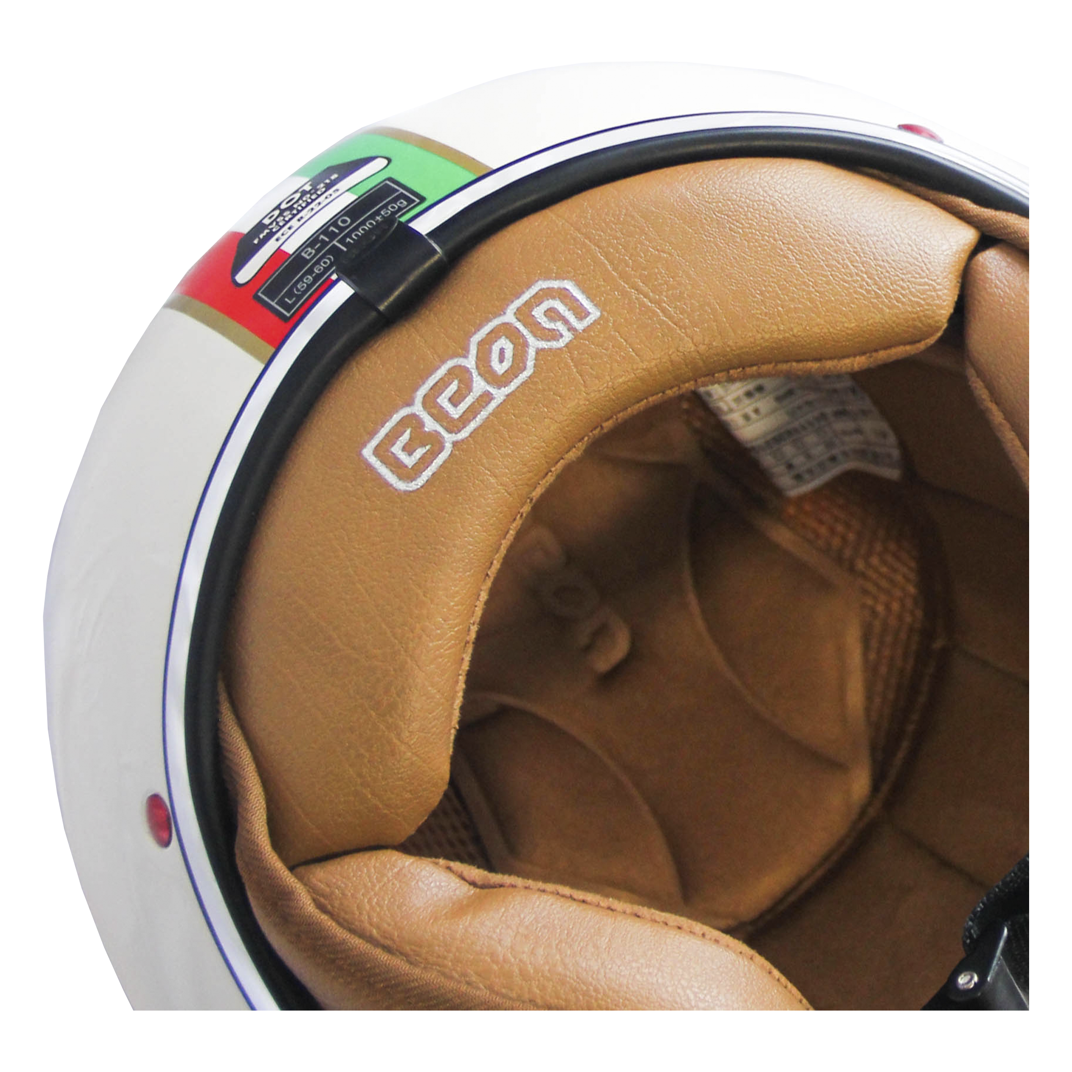 CASCO MOTO NANO GOLDEN BEON-1