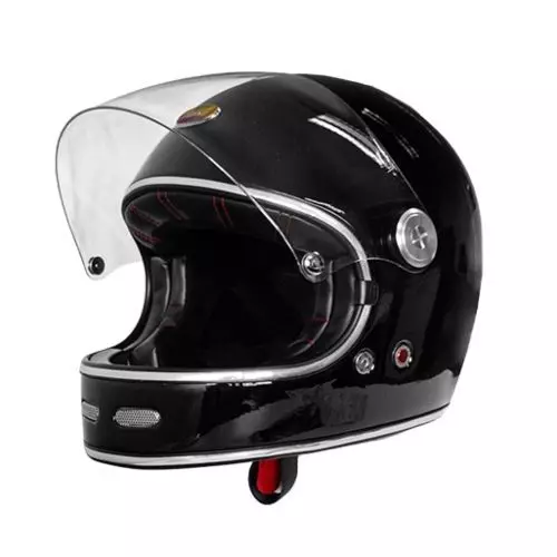 CASCO MOTO BAROCK NEGRO BEON-1