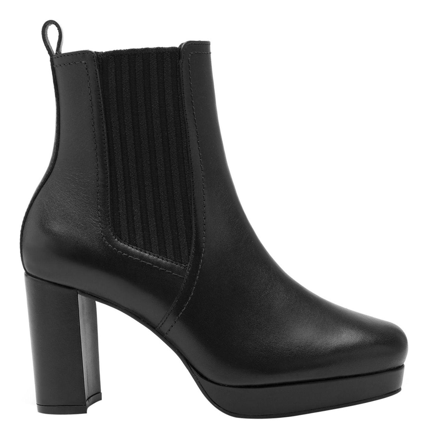 Botín Mujer Flavia 118909 Negro Flexi-3