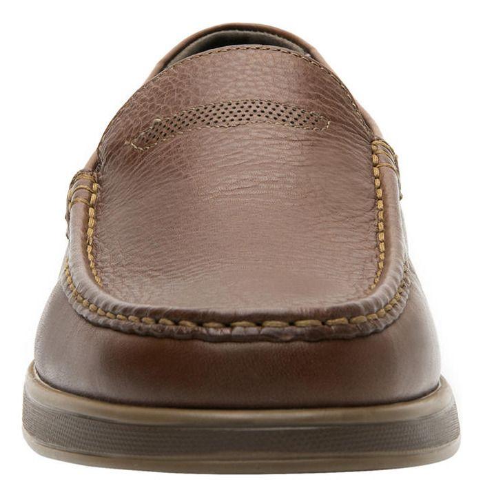 Mocasín Hombre Cuero Juko Café Flexi-3