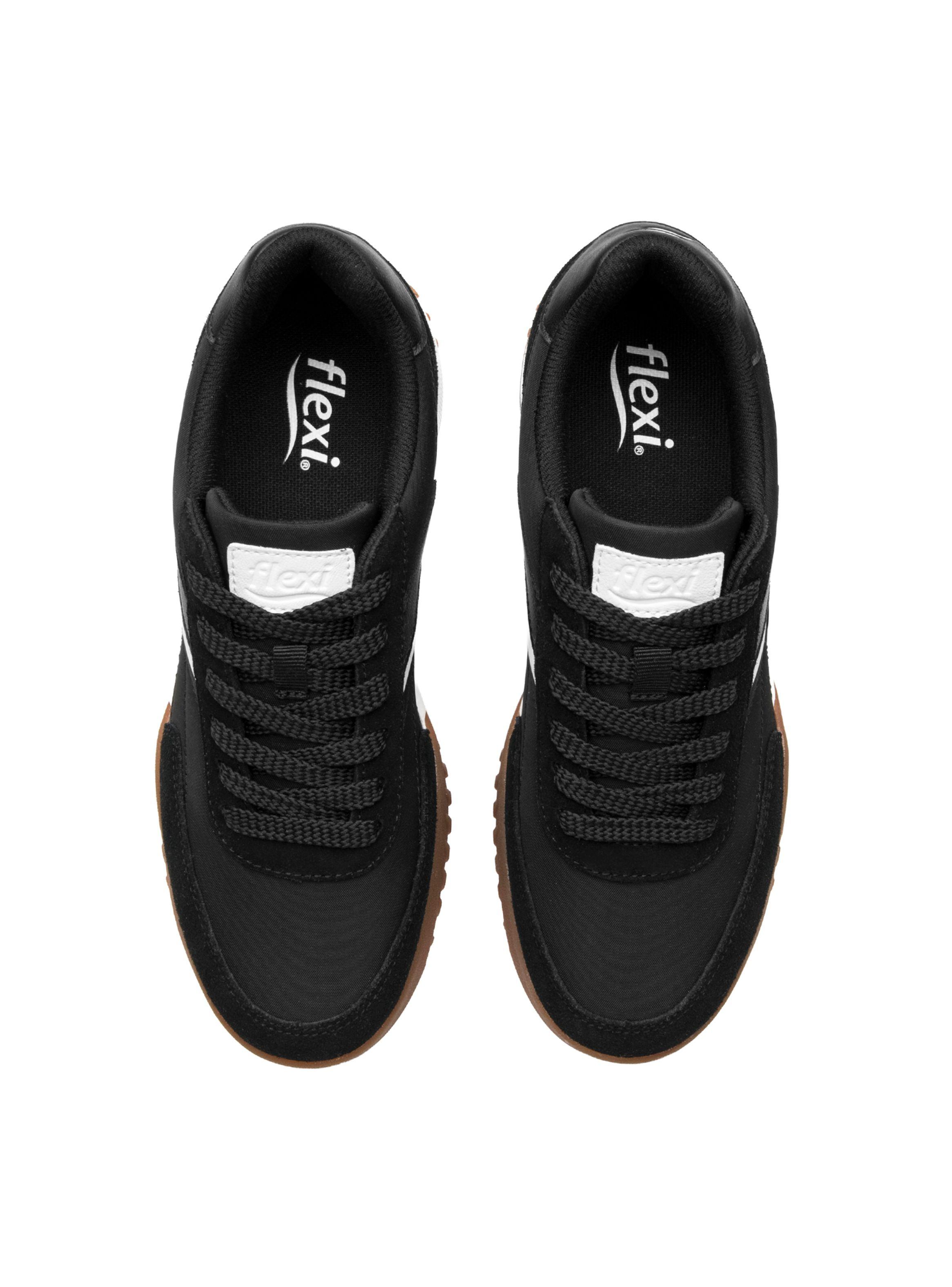 Zapatilla Mujer Naoki 138501 Negra Flexi-5